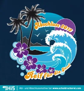 abschluss_2013_tshirt_design Reif fuer die Insel design