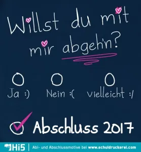 Willst Du abgehn