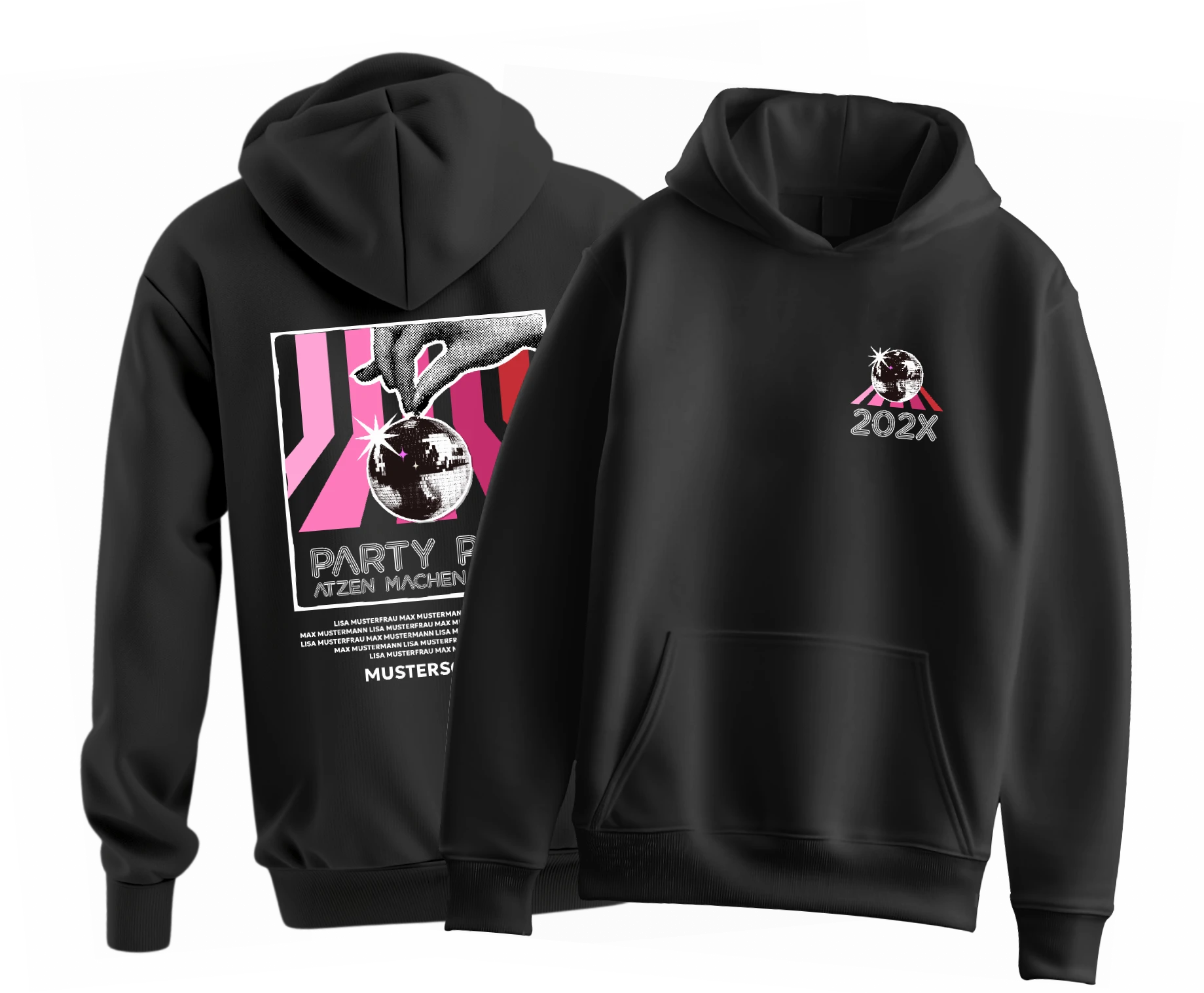 Party Pur Diskokugel design