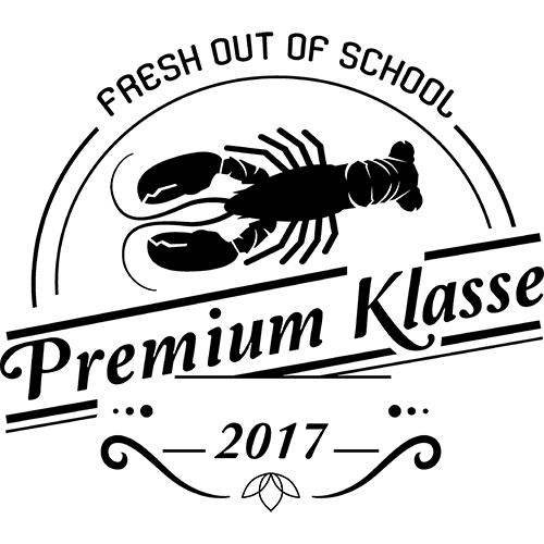 Ein stilisiertes schwarzes Muster, das sich über ein quadratisches Format erstreckt, disjunkt angeordnet.