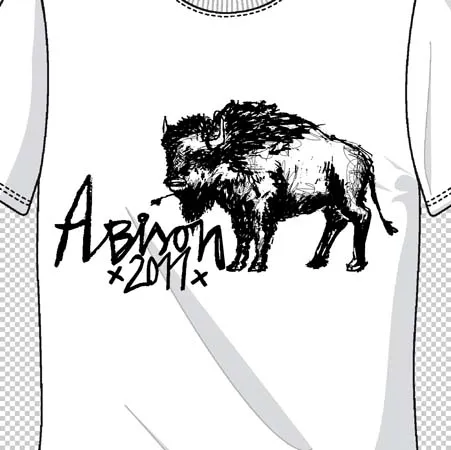 t_shirt_design_mit_bison_2011 Abison design