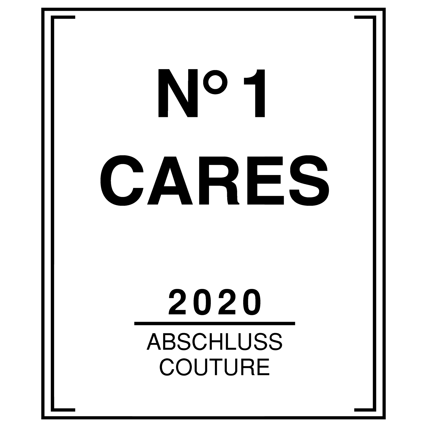 Schwarzes Quadrat mit drei weißen horizontalen Balken.
