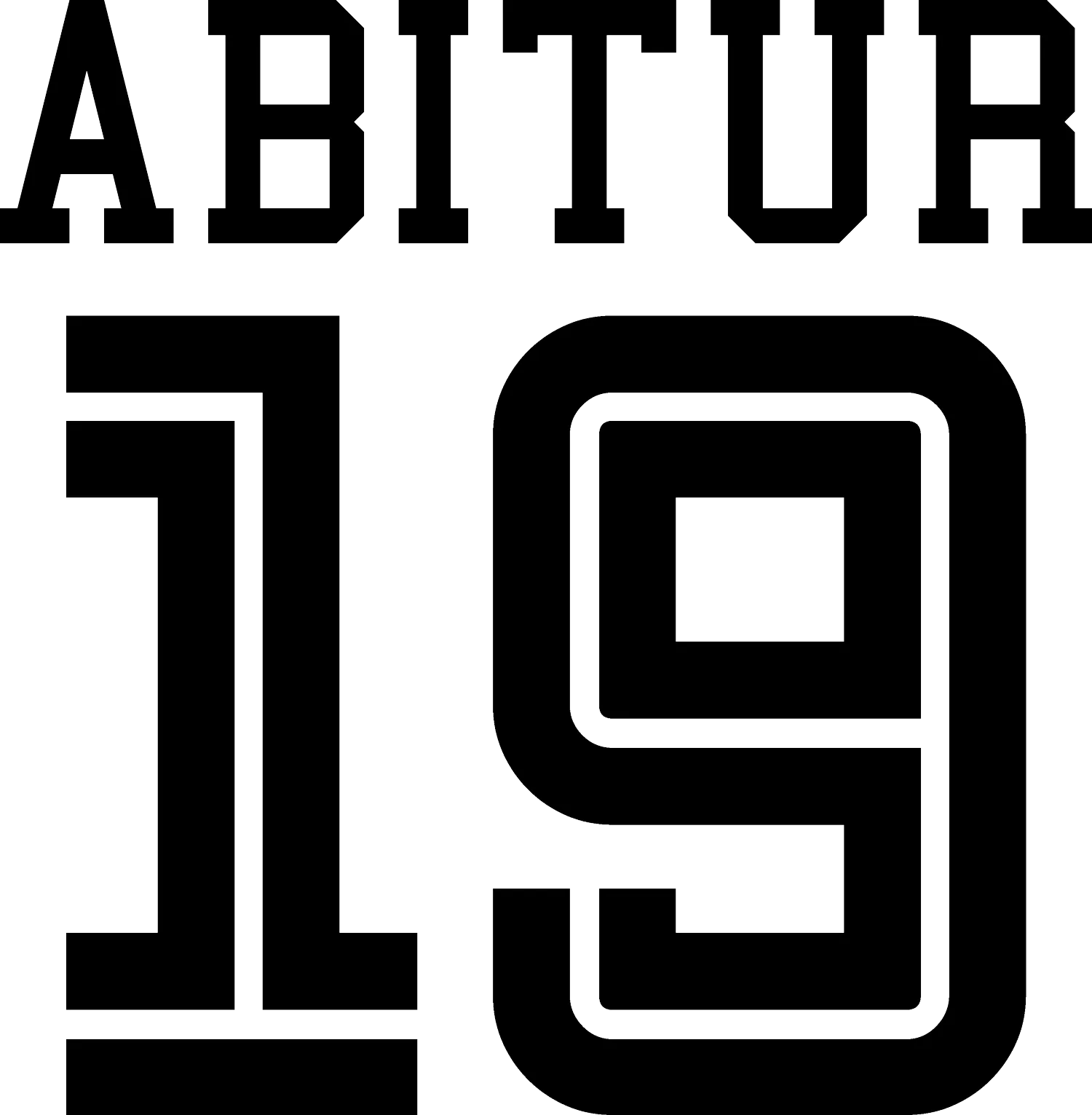 abitur_19 Football Lines Abitur design