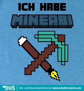 Pixelgrafik von Minecraft-Werkzeugen, darunter eine Axt und eine Spitzhacke.