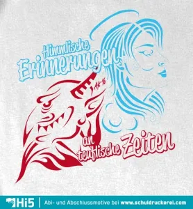 grafisches_design_fuer_t_shirt Himmlische Erinnerung design