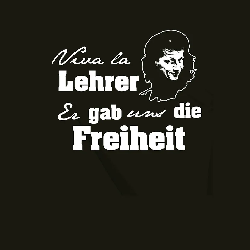 viva_la_lehrer_freedom_shirt Viva la Lehrer er gab uns die Freiheit design