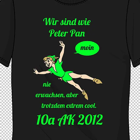 Wir sind wie Peter Pan