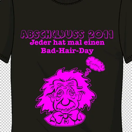 jeder hat mal einen bad hair day