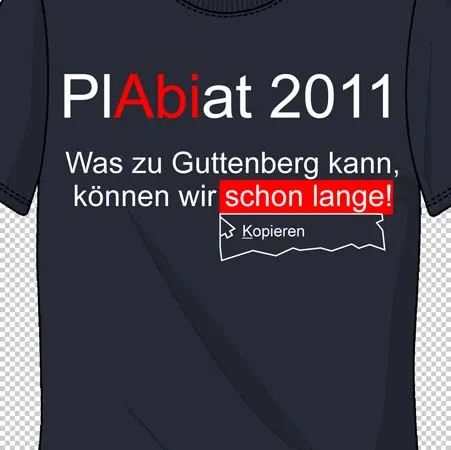 Plabiat was zu Guttenberg kann können wir schon lange