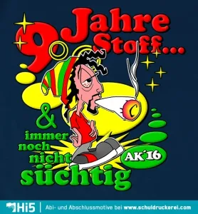 9 Jahre Stoff