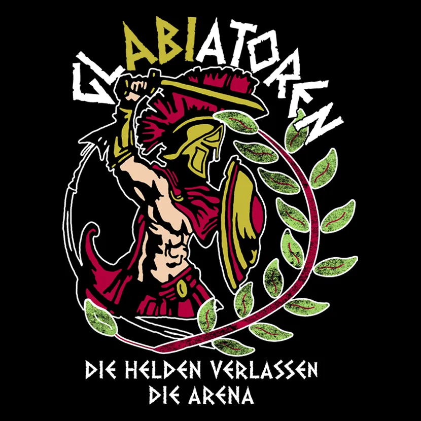 Die Helden verlassen die Arena