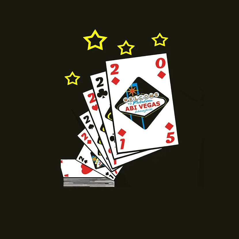 Welcome to fabulous Abi Vegas - Karten