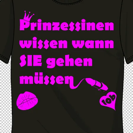 Prinzessinen wissen wann sie gehen müssen