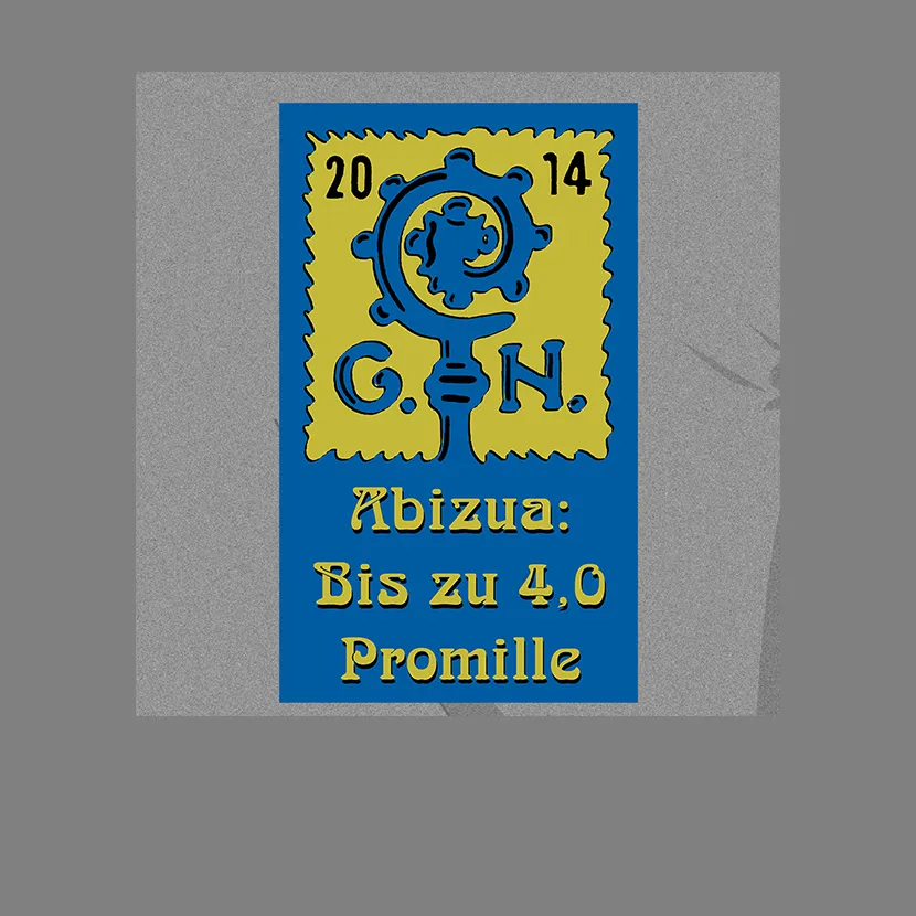 Abizeitung_Banner_2014 Abizua bis zu 4 Promille design