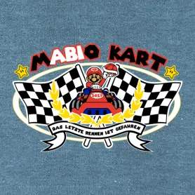mario_kart_tshirt_design MABIO KART - Das letzte Rennen ist gefahren design