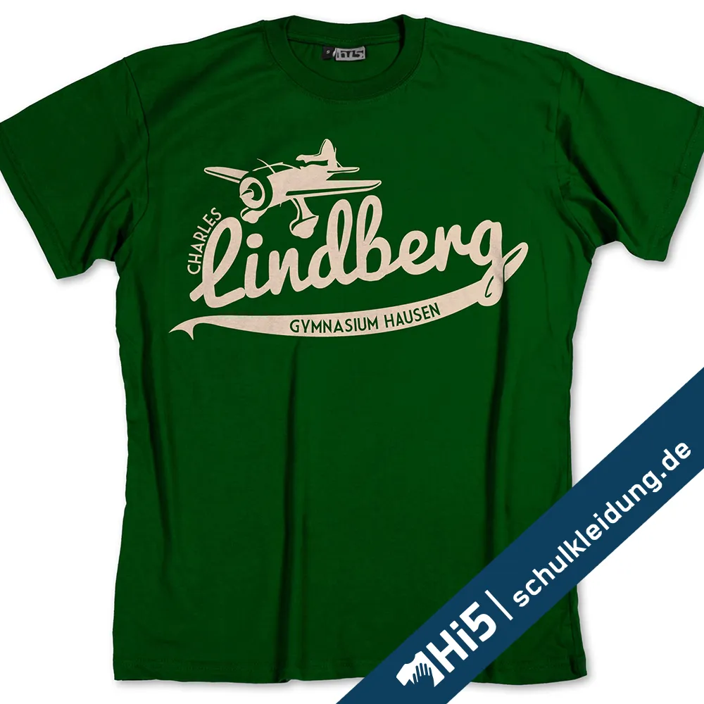 Charles Lindberg Schullogo design