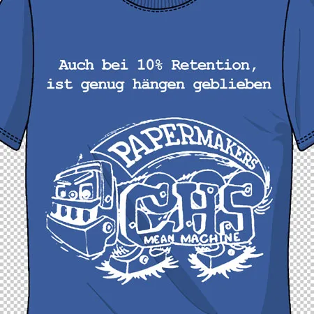 blaues_tshirt_mit_schullogo Auch bei 10 Prozent Rentation ist einiges haengen geblieben design