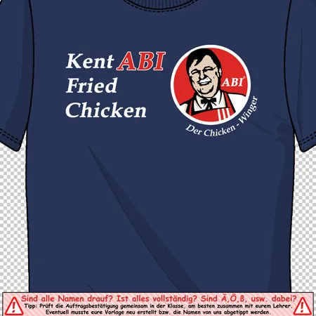 KentABI Fried Chicken Der Chicken Winger