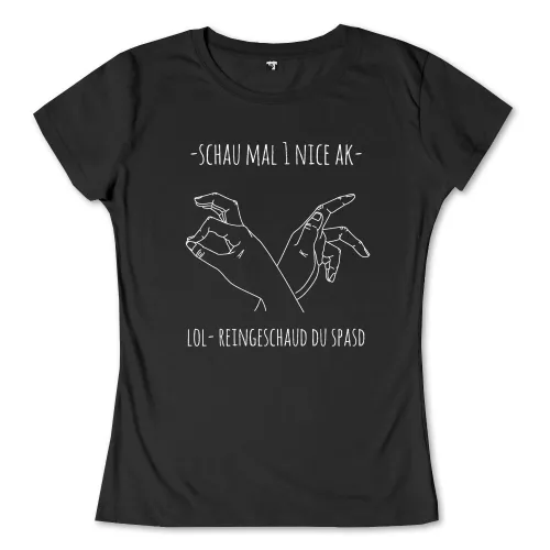 Zwei Hände formen den Kreis-Spiel-Gestus, umgeben von jugendlichem Slang.