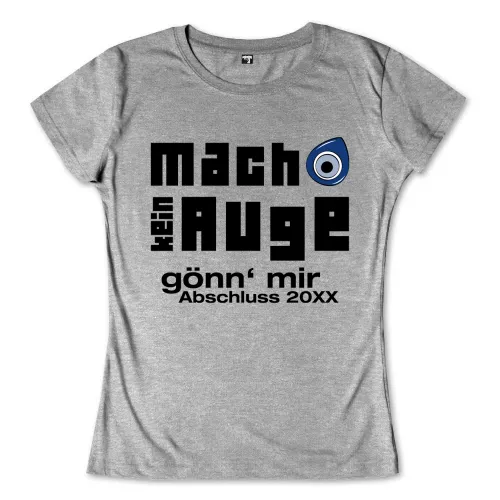 Blauer Kreis mit einem stilisierten Auge in der oberen rechten Ecke auf schwarzem Hintergrund.