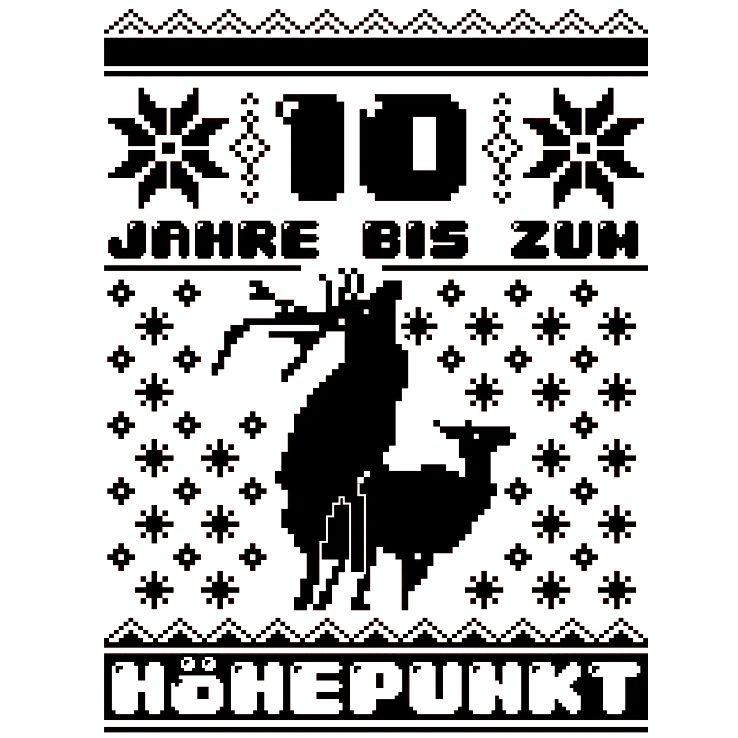 roter_pixelkunst_kalender 10 Jahre bis zum Höhepunkt design