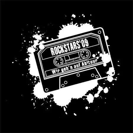 rockstar_kassette_design Wir gehen auf ABItour design