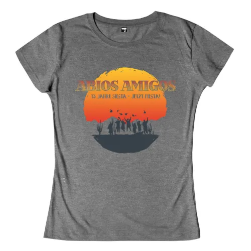 Digital-Logo von 'Rios Amigos' mit Silhouette von Vögeln und Bergen.