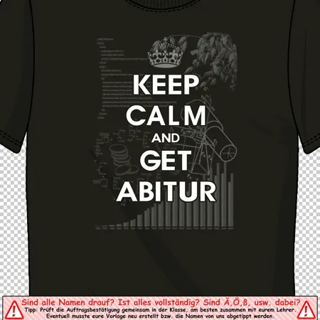 schwarzes_tshirt_mit_abitur_motiv Keep calm and get Abitur design