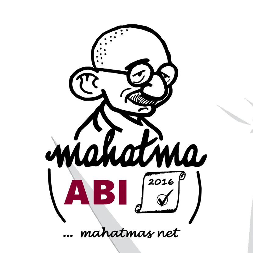 zeichnung_mahatma_gandhi_abi_2016 Mahatma ABI... mahatmas net design