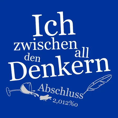 Ich zwischen all den Denkern