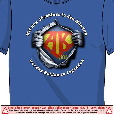 abschluss_tshirt_design_2013 Mit dem abschluss in den händen werden helden zu legenden design