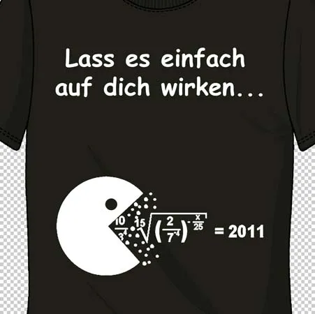 lass es einfach auf dich wirken