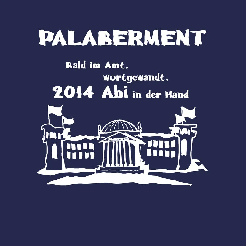 Palaberment Bald im Amt wortgewandt 2014 Abi in der Hand
