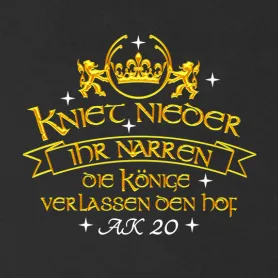 Kniet nieder ihr Narren