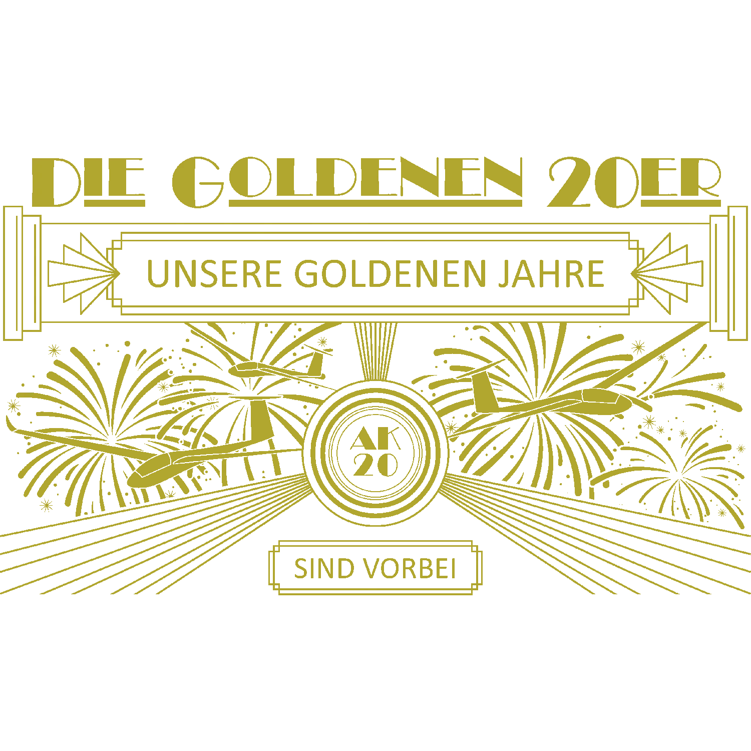 Goldene 20er - Goldenen Jahre sind vorbei