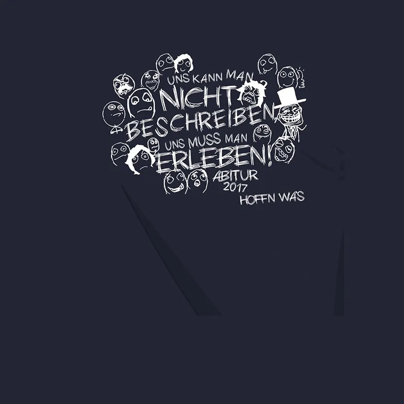Cartoon_Gesichter_Abitur_2017 Uns kann man nicht beschreiben uns muss man erleben Abitur 2017 - Memes design