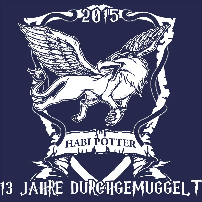 Habi Potter 13 Jahre durchgemuggelt
