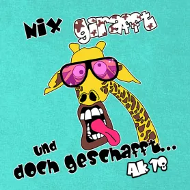 grafik_giraffe_mit_sonnenbrille Nix girafft design