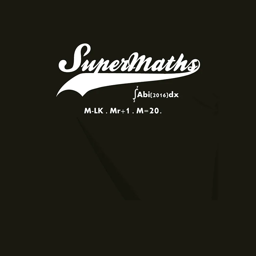 SuperMaths_schriftzug_und_formeln SuperMaths - Integral Mathe LK design