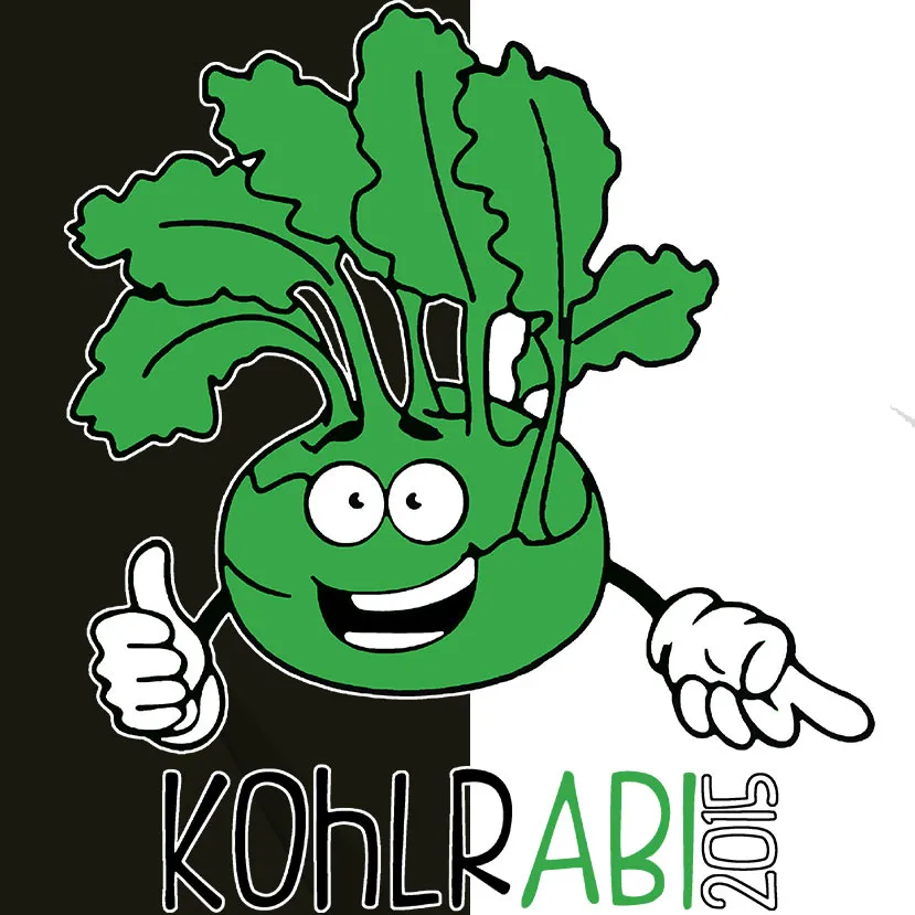 Kohlrabi 2015  - Thumbs up