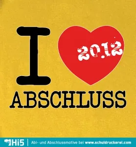I love Abschluss 2