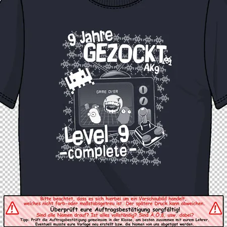 9 jahre gezockt level 9 complete