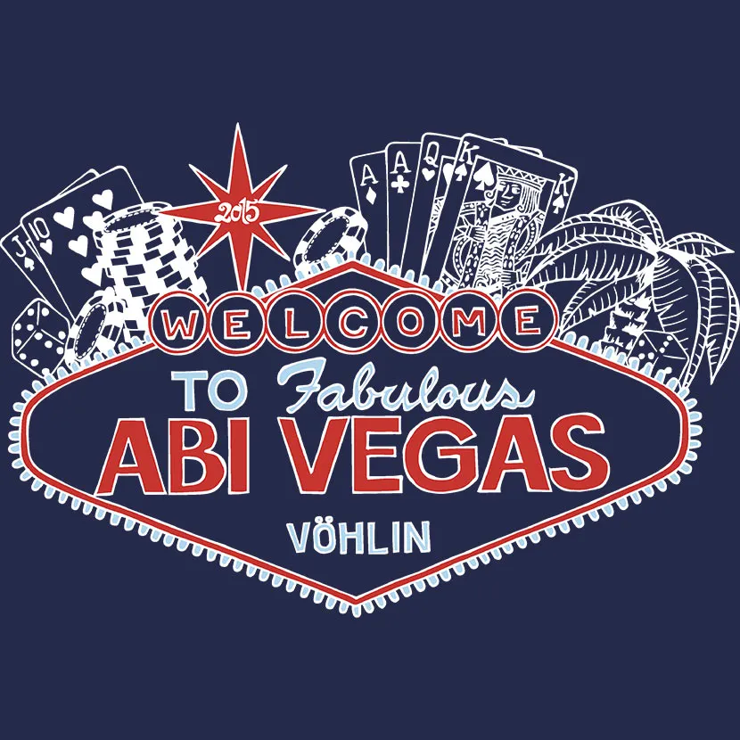 Welcome to fabulous Abi Vegas rot weiß