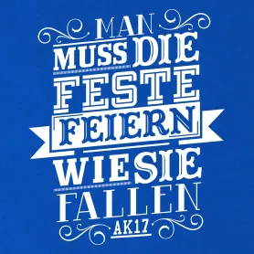 Ein großes schwarzes Quadrat mit einem weißen T in der Mitte.