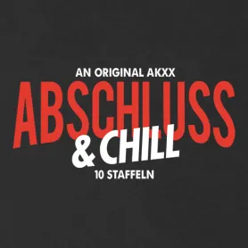 Große rote Buchstaben 'ABSCHLI.JSS' auf weißem Hintergrund.