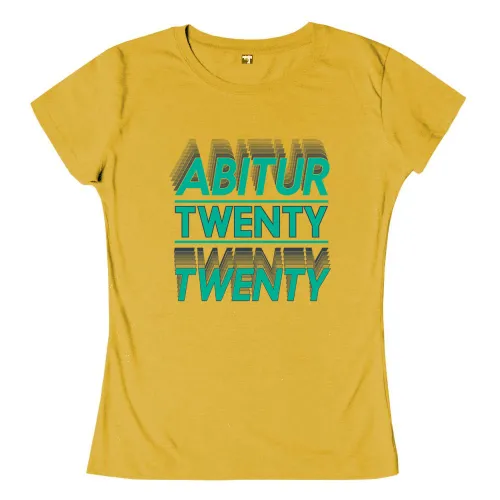 Grafik mit Text "ABITUR TWENTY TWENTY" in Türkis auf dunkelgrauem Hintergrund.