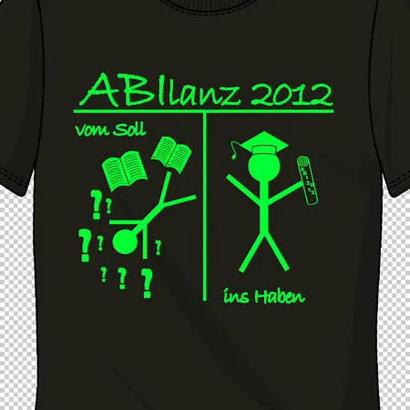 t-shirt_design_ablanz_2012 Abilanz vom Soll ins Haben design