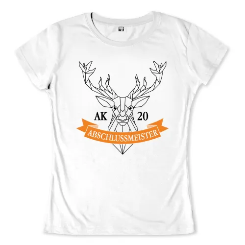 Symbol in Batman-Form mit oranger Schrift auf blauem Band: "ABSCHLUSSMEISTER"