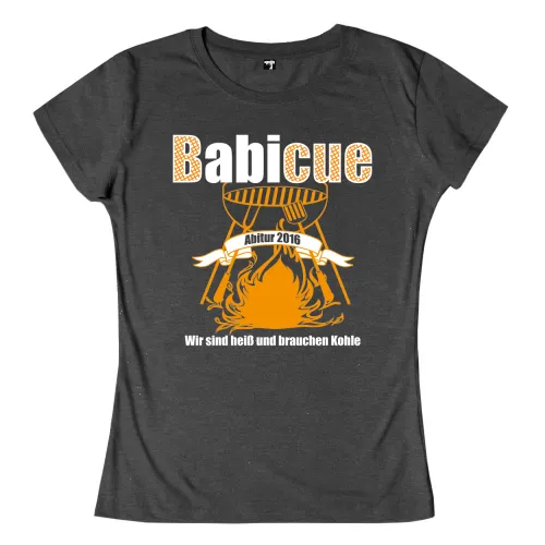 Ein orange-farbiger Umriss von einem Grill über flammenden Feuer, mit den Buchstaben 'B', 'C', 'C' oben.