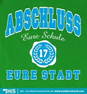 abschluss_t_shirt_design_2017 College Classic 2 design